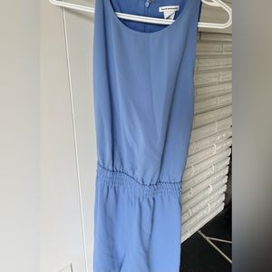 Romper Club Monaco blue sleeveless